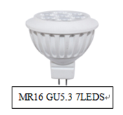 MR16 GU5.3 7LED