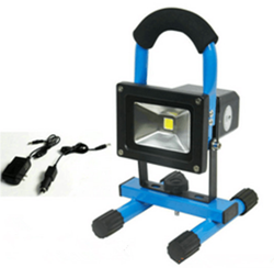 Emergency Rechargeable LED flood light 18w blue