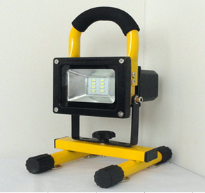 Emergency Rechargeable LED flood light 10w