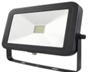 led floodlight slim 50w black