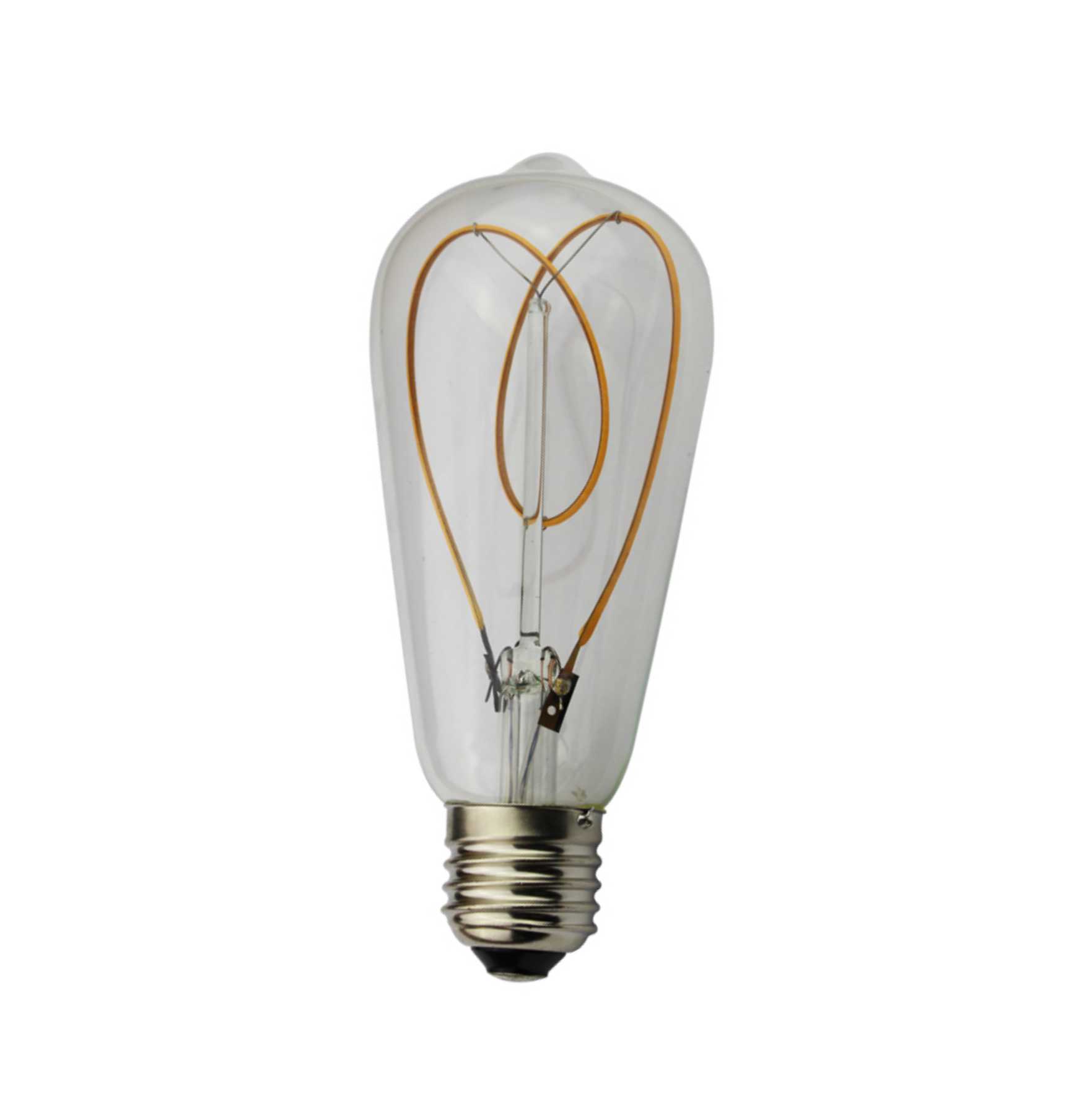 CE ROHS LED lamps soft filament lamp edison style LED filament bulb