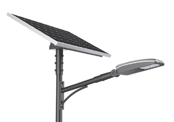 All in two LED Solar Street light 10-60W Bright Intelligent with LiFePO4 Battery