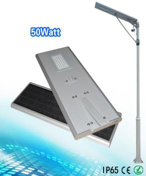 Adjustable outdoor led solar light street 50W